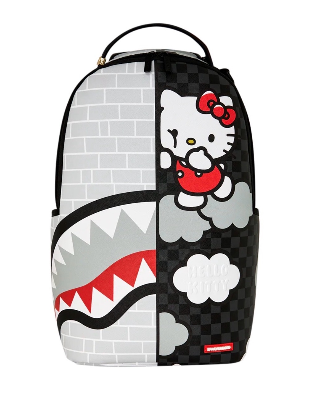 sold-out Sprayground Hello Kitty Black, White & Red Graphic Backpack